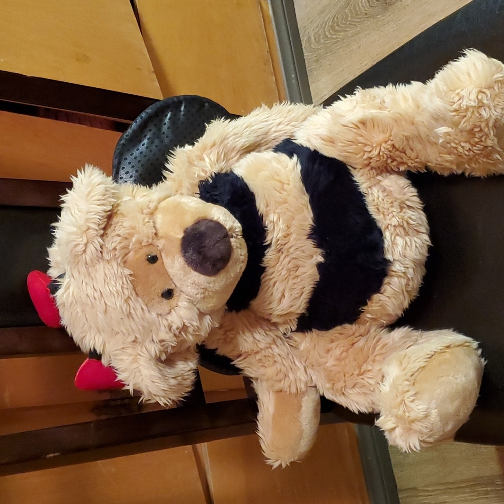 Big bee bear stuffed animal